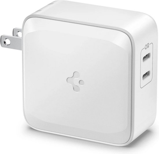 Spigen ArcStation Essential USB C GaN Charger 30W, PD 3.0 USB C-Oplader, PPS Snellader Compatibel met iPhone 16 15 Pro Max 16e, Samsung Galaxy S25 S24 Ultra, iPad Pro Air - Zwart