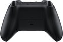Achterkant van een zwarte Xbox controller.