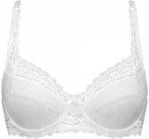Naturana kanten beugel BH maat 80C wit