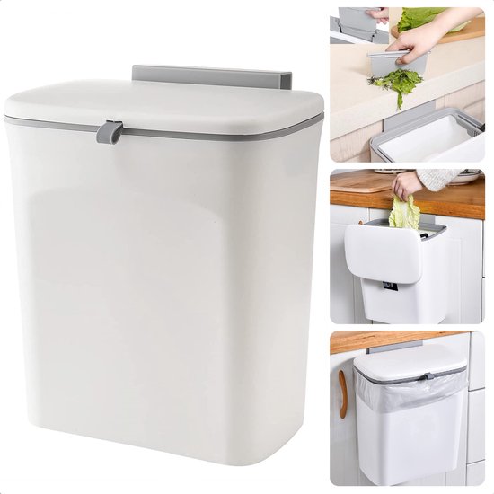 Brabantia Afvalscheidingsbak Bo - Staal - Mat Zwart - 54.5x31.2x65.6cm - 2x30L