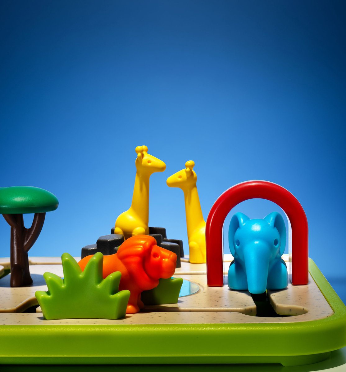 SmartGames Safari Park Jr. - Logisch Denkspel & Vormenstoof - 60 Educatieve Puzzelopdrachten - Solospel voor Kleuters - Vanaf 3 Jaar — cadeau in Spellen & Speelgoed - foto 6