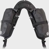 Giant Loop - Mojavi Zadeltas voor op de motor - 2x6 liter - zwart