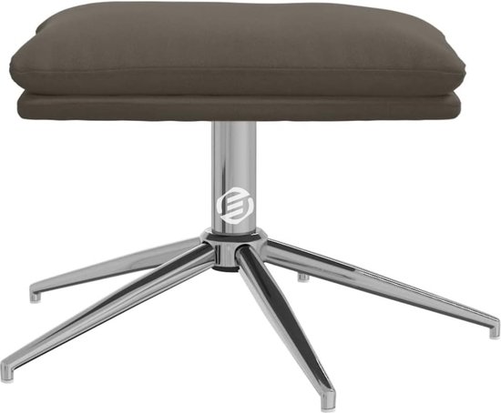 IBUYKE WBD026Z Kleine voetenbankje, voetenbankje, rechthoekig, PU-leer, voetensteun, kruk met gevoerde zitting en metalen poten, moderne voetensteun voor woonkamer, slaapkamer, stoel, donkerbruin
