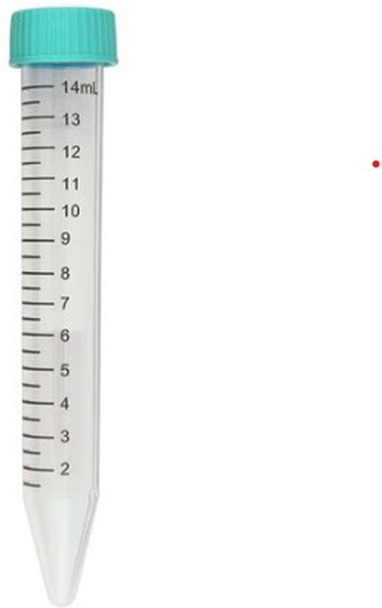 NEST® - Centrifuge buizen - bulk - Polypropylene - 15 ml - Met schroefdop - 50 stuks / Maatbeker, maatcilinder, reageerbuis, maatkolf, opslag, opbergen, voorraad pot, voorraad fles