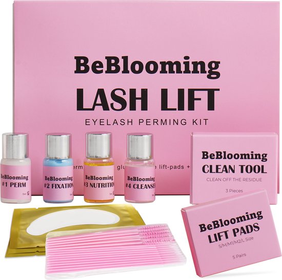 Foto: Beblooming 2 in 1 lash lift kit brow lamination kit lashlift wimper en wenkbrauw kit