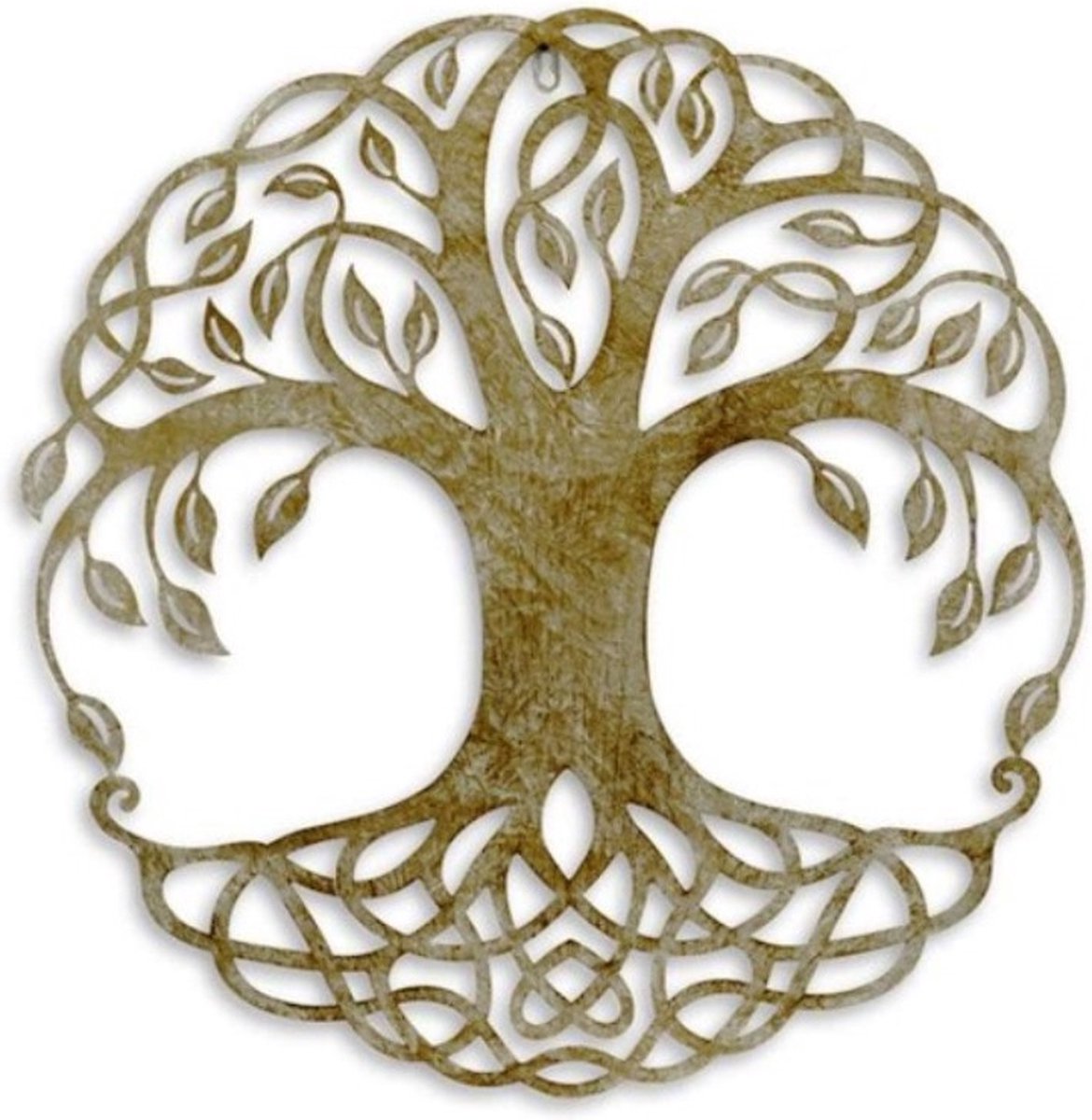 Boutique Trukado - Levensboom - Tree of Life Metalen Wanddecoratie - diameter 60cm