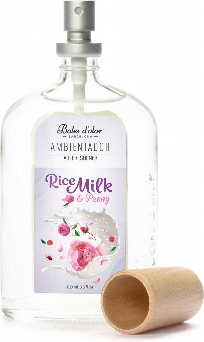 Boles d'olor Roomspray - Rice, Milk & Peony - 100 ml