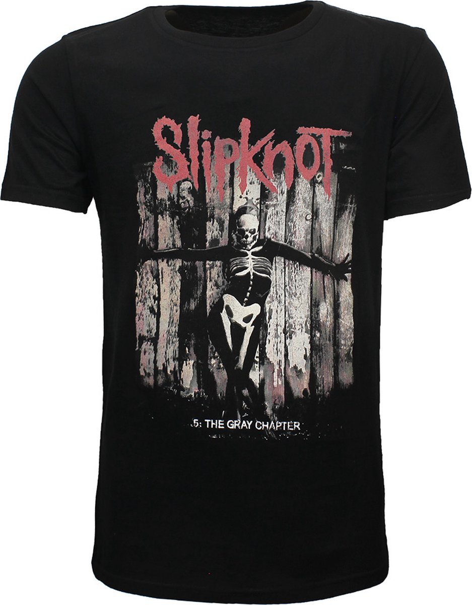 Slipknot The Gray Chapter Album Design T-Shirt - Officiële Merchandise - M