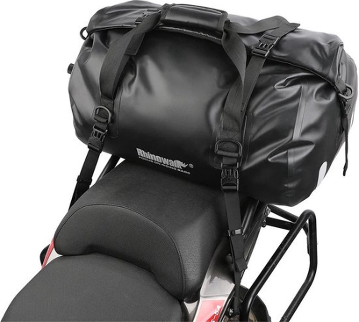 Multis Waterdichte Motortas - Bagagetas - Zadeltas - Schoudertas - Tailbag - Reistas - 45L - Zwart