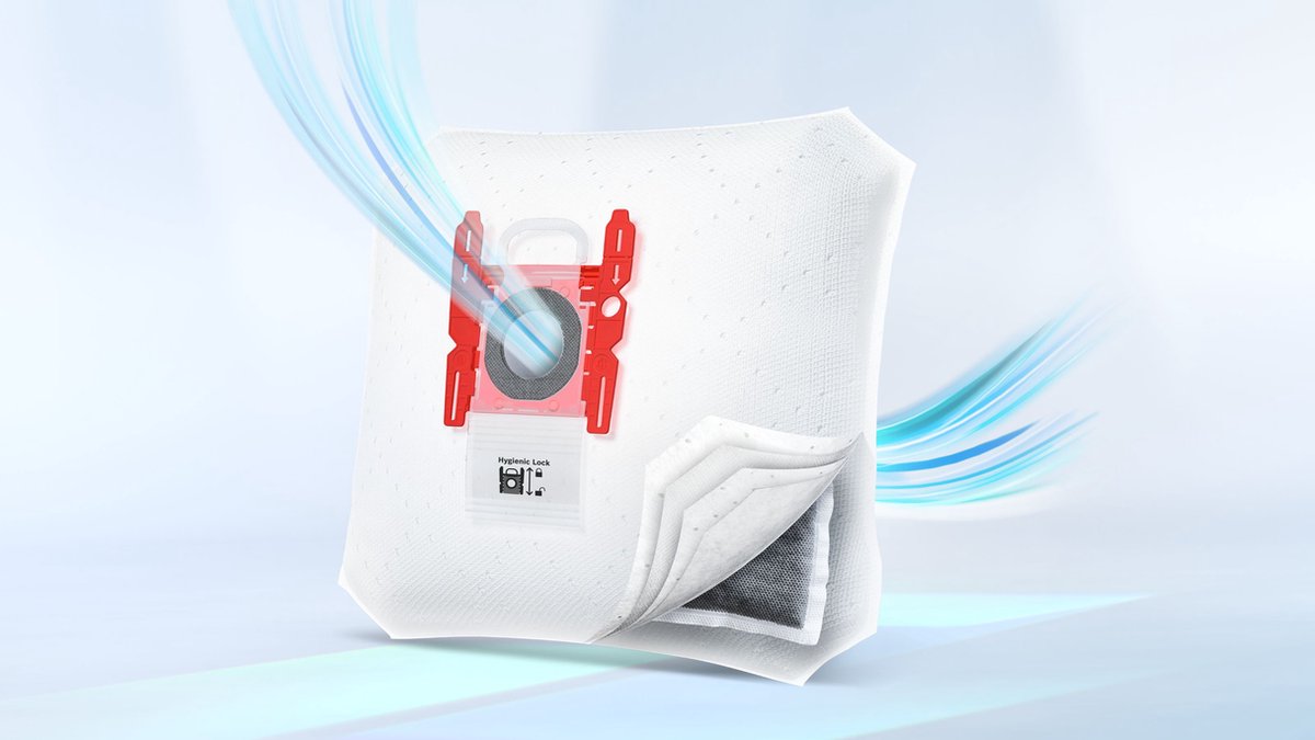 Bosch BGL8BA3S Serie 8 - Stofzuiger met zak - 15mtr bereik - HEPA13 - Zwart — afbeelding 2