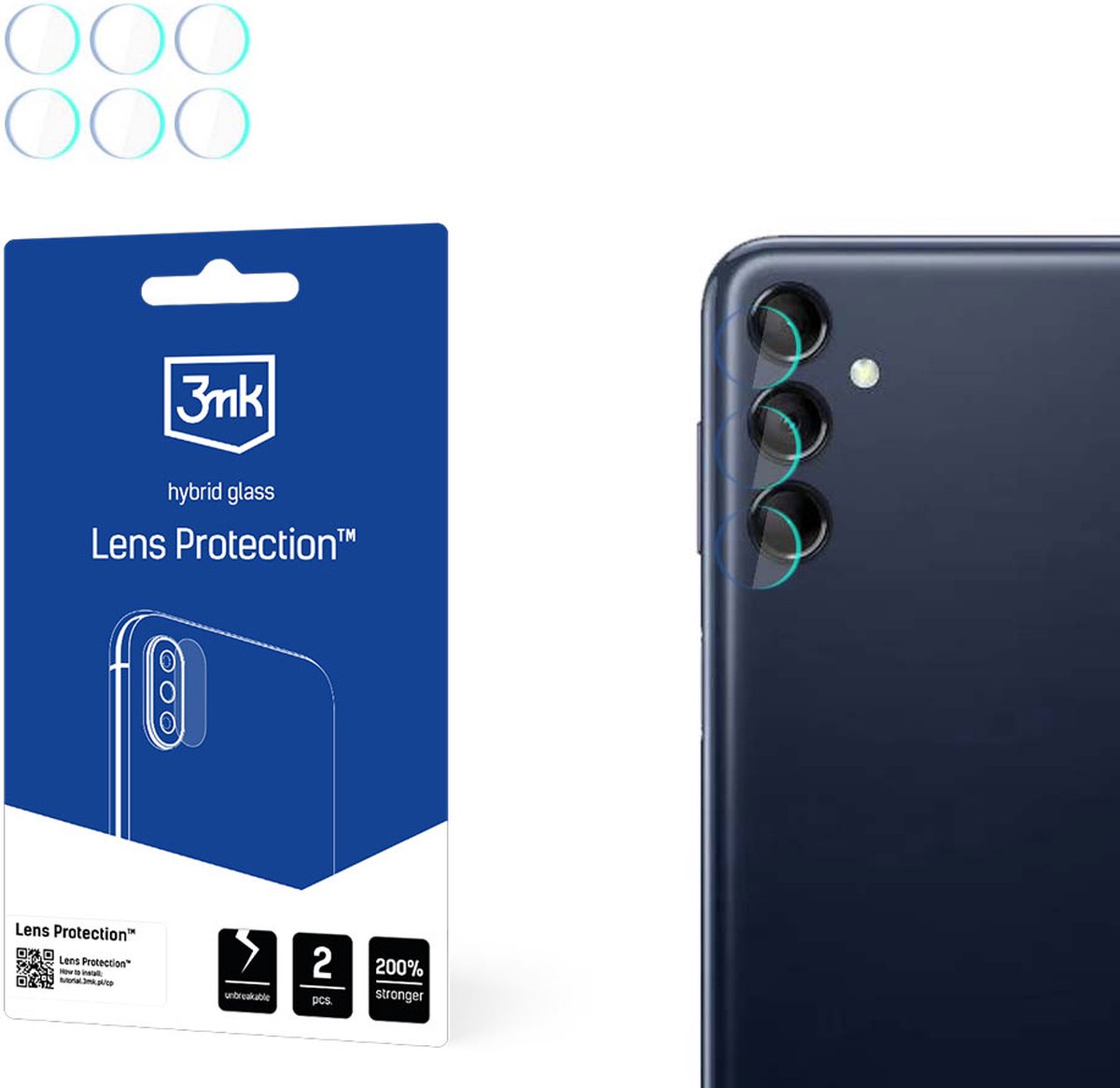 Samsung Galaxy M14 - 3mk Lens Protection
