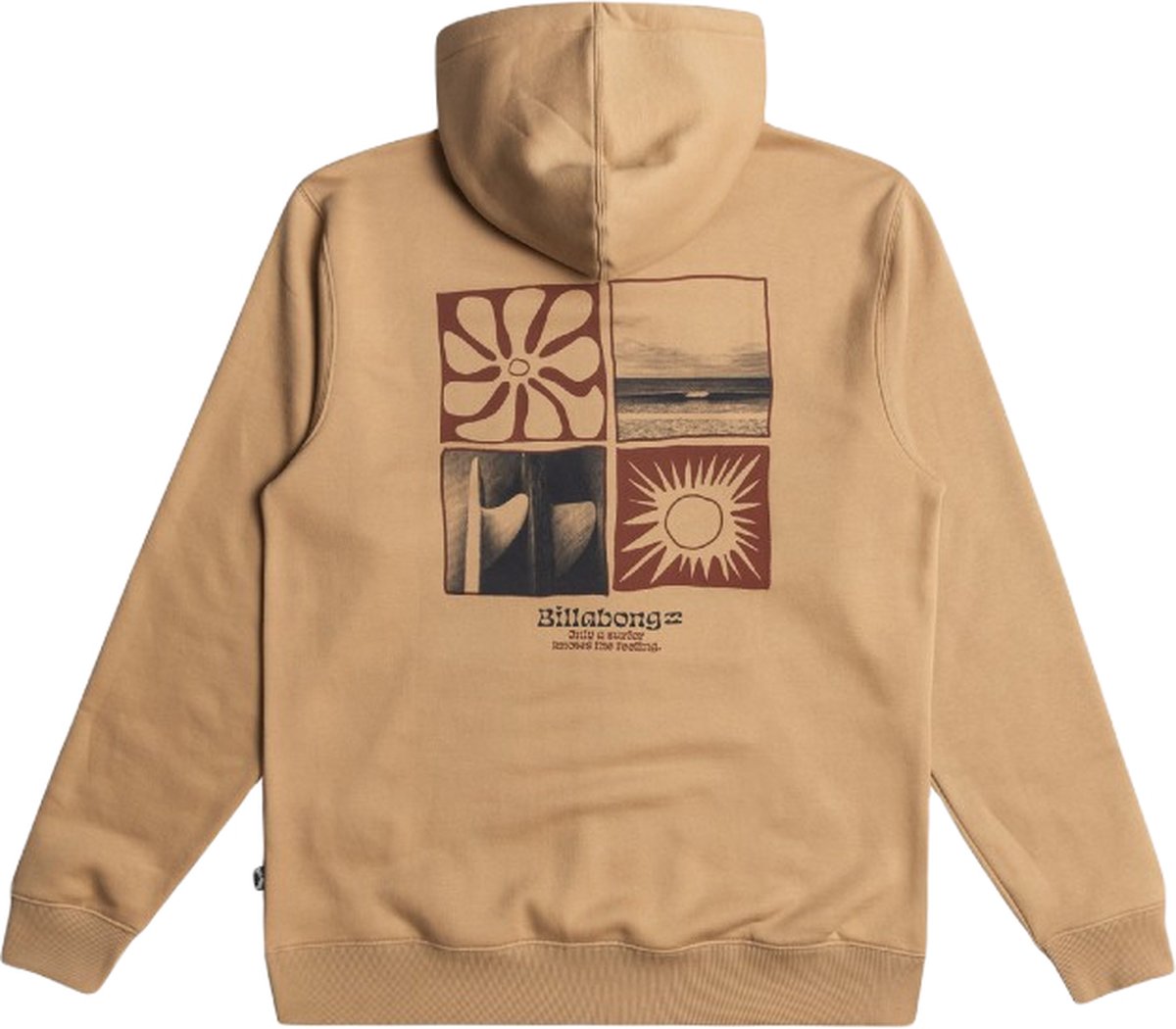 Billabong Surf Service Hoodie Hazel Bruin