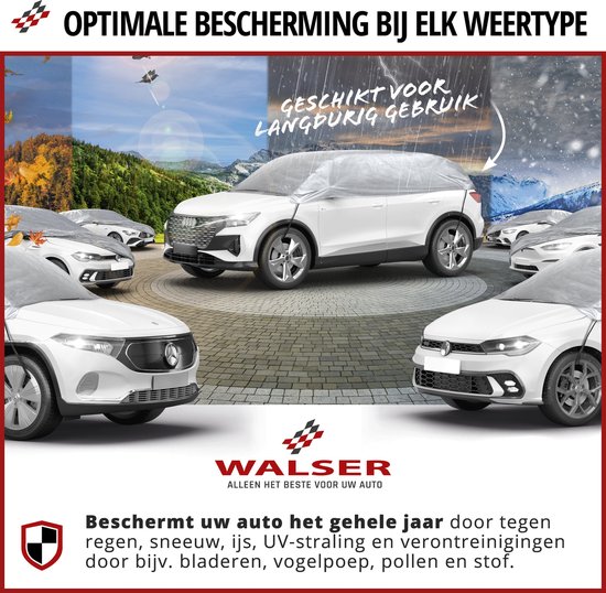 WALSER Autozeil All Weather Basic, 100% weerbestendig autozeil