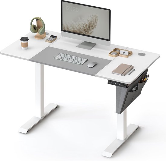 Elektrisch Verstelbaar Bureau / Sta Zit Bureau - 140 x 60 cm