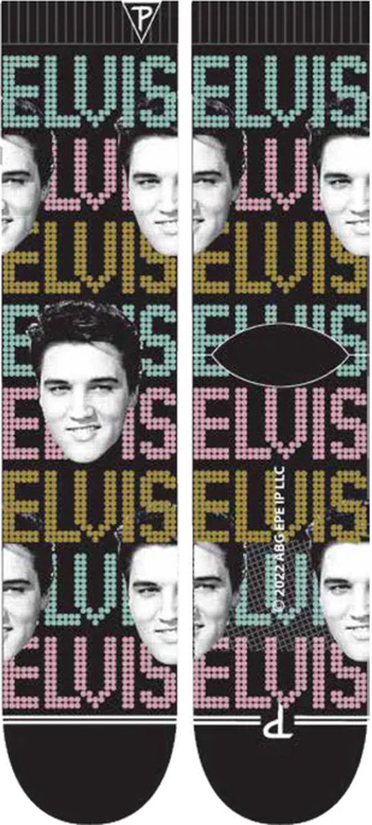 Elvis Faces Socks (One Size - EU 40-46)