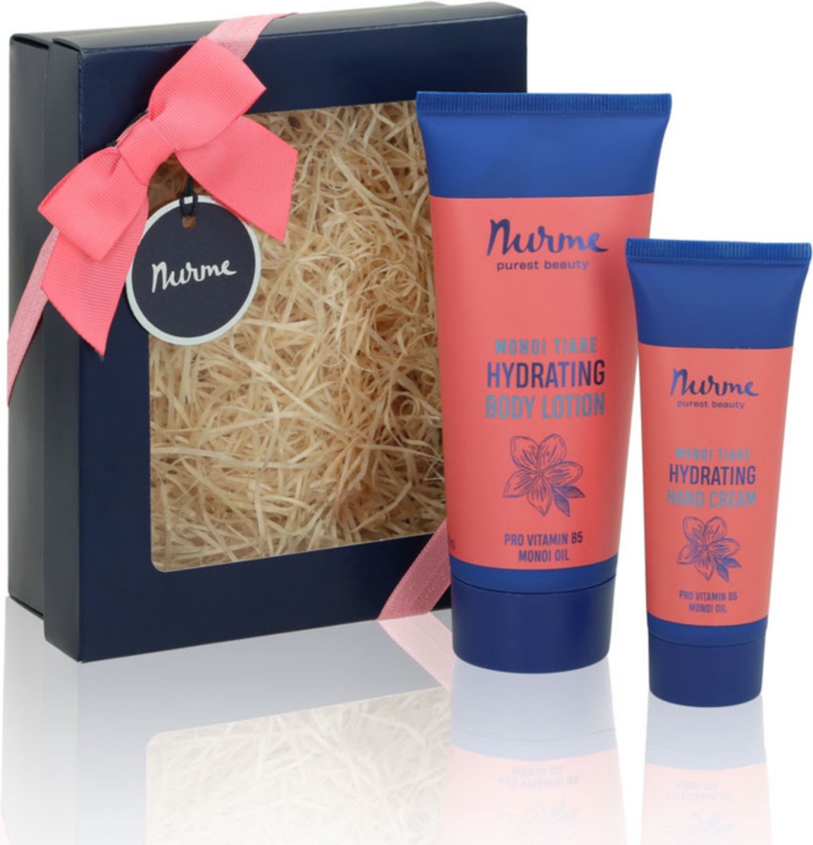 Goedkoopste Monoi Indulgence Gift Set - Exotic Hand Cream & Body Milk - Deeply Moisturizing & Nourishing