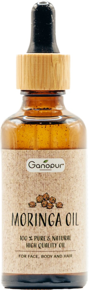 Goedkoopste Moringa Olie – Anti-Aging & Koudgeperst – 100 Natuurlijk, Voedend & Hydraterend voor Gezicht, Huid & Haar