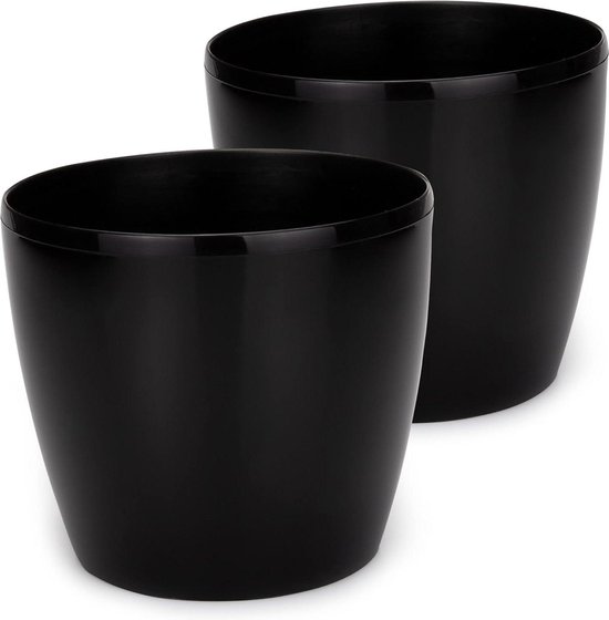 Pro Garden Plantenpot - Tuin - Kunststof - Zand/beige - D50 X H38 Cm Pro Garden Plantenpot - Tuin - Kunststof - Zand/beige - D50 X H38 Cm