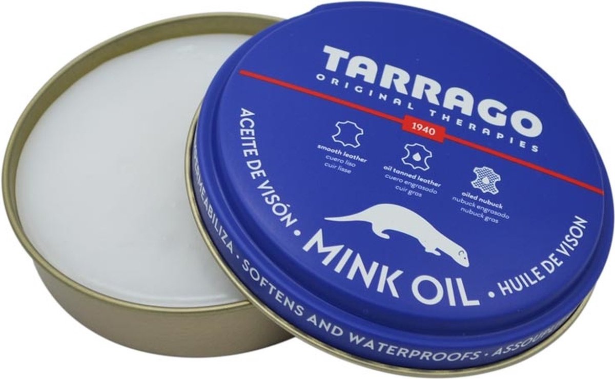 Tarrago Mink Oil Blik - 100ml
