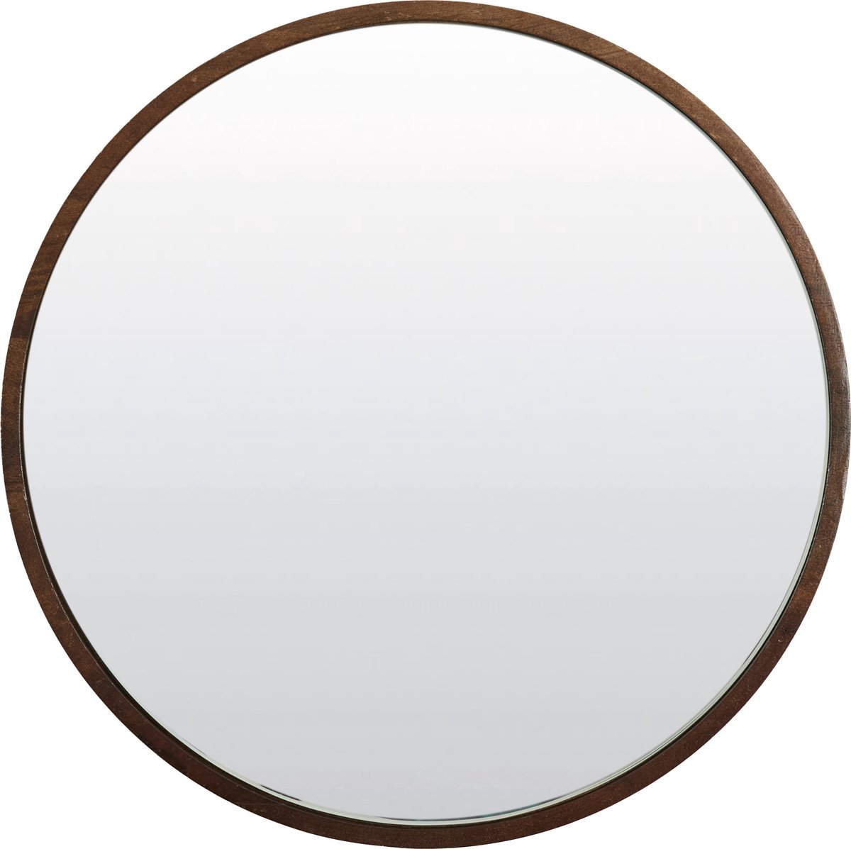 Spiegel MAMALI - 41x6x41cm - Bruin