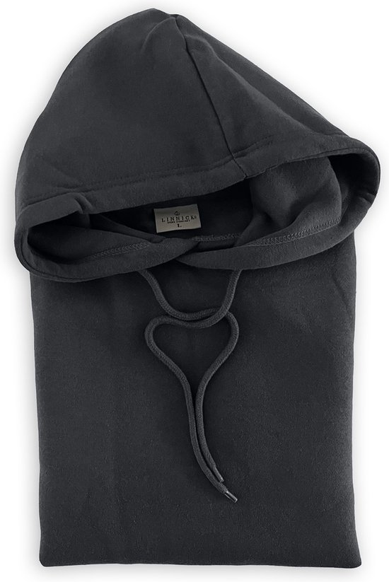 Pull LINNICK - Sweat à capuche Hommes - Sweat à capuche Femmes - Pull à capuche - Charbon de bois - Taille XL - Chandails Femmes et Hommes