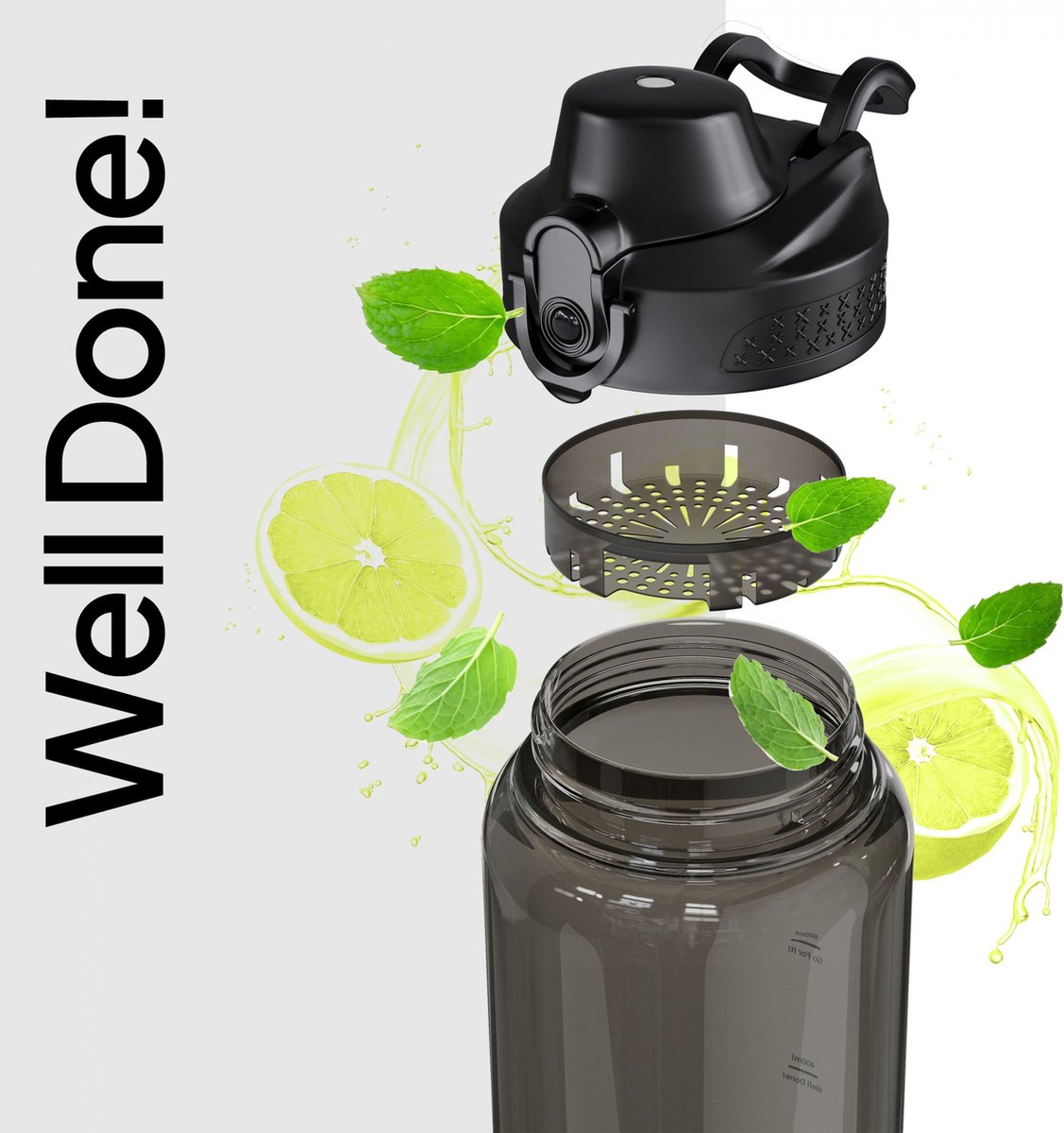 Zipro Drinkfles 1500ml - Fruit Filter thumbnail 5