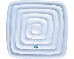 Opblaasbare cover voor een vierkante zwemspa - Bescherming en isolatie