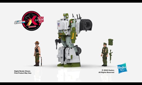 Transformers x GI de Hasbro Figurine articulée Joe Autobot Kup Triple T 23 cm
