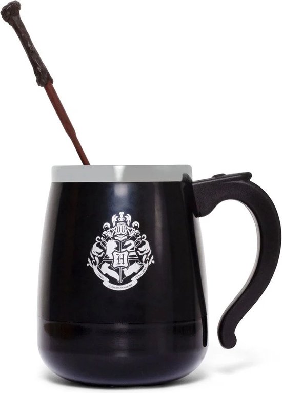 Harry Potter - magische mok - met zelf roerende toverstok (450ml)