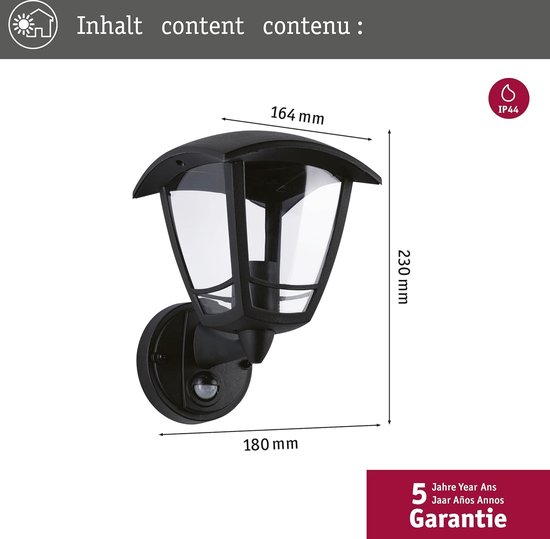 buitenverlichting-wandlamp-met-bewegingssensor-ip44-hoekig-12w-bol