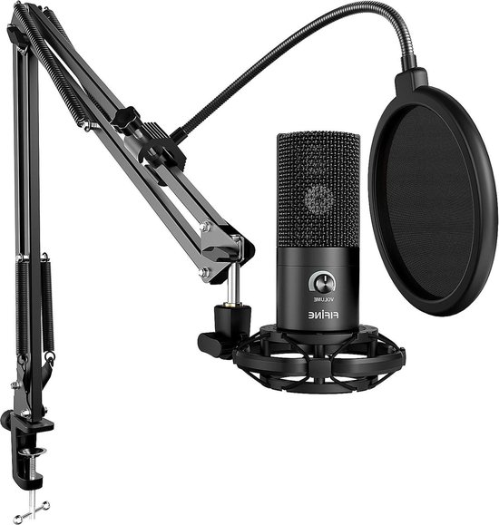 Studio Quality Recording Microphone USB with Condenser Microphones and