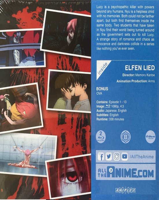その他 Elfen Lied: Complete Collection [Blu-ray] [Import] rdzdsi3 Amazon.co.jp | Elfen Lied-L'intégrale [Blu-Ray] DVD・ブルーレイ