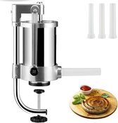 Bol.com Mygroot - worstenvuller - worstenautomaat - Worstenvulmachine - 3.0L - Handslinger handmatig. aanbieding