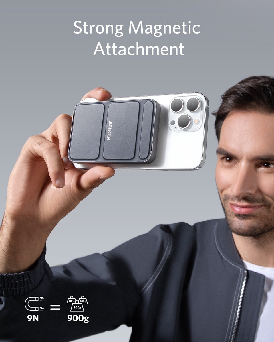 Anker 622 Powerbank - Magnetische Batterij - MagGo - Met - afbeelding 2