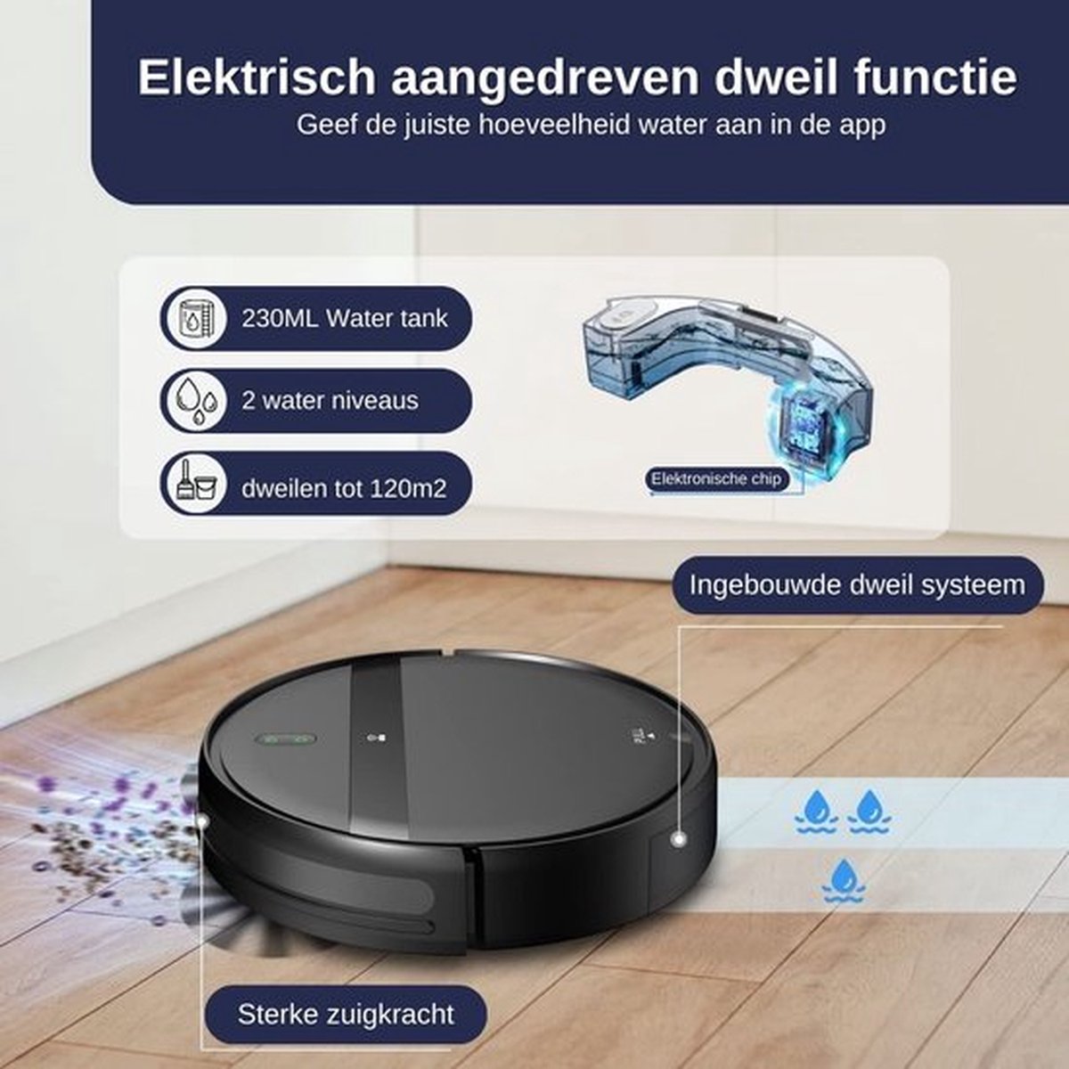 EZVIZ lanceert nieuwe RS20 Pro robotstofzuiger en dweilcombinatie
