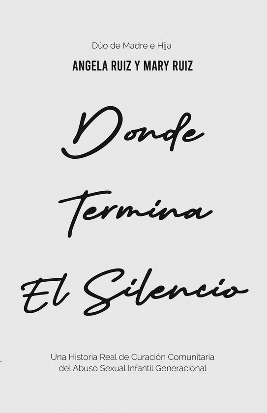 Donde Termina El Silencio - cover