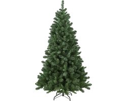 Blackhill Hinged Dark Green kunstkerstboom - 225 cm - Donkergroen - Ø114 cm - 1234 tips - Metalen voet