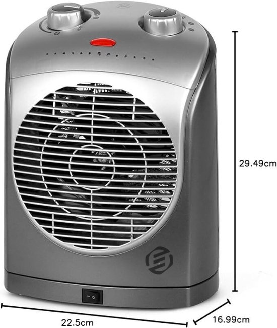 Equivera Badkamerkachel - Badkamerverwarming - Badkamer Kachel - Badkamer Kachel Electrisch
