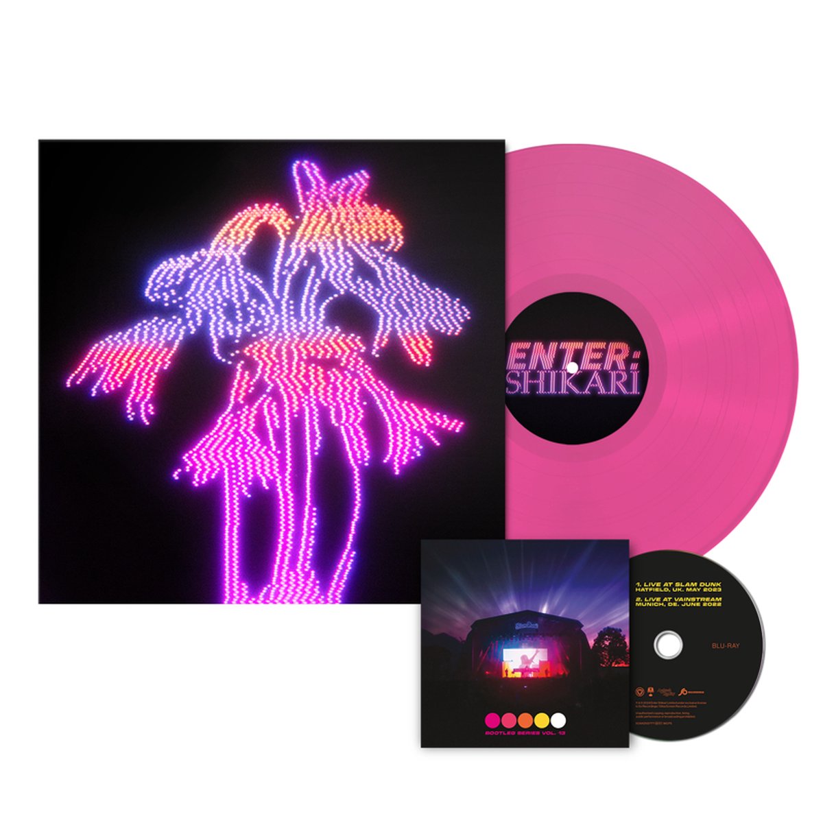 Enter Shikari - Dancing On the Frontline (Neon Pink LP + Blu-Ray)