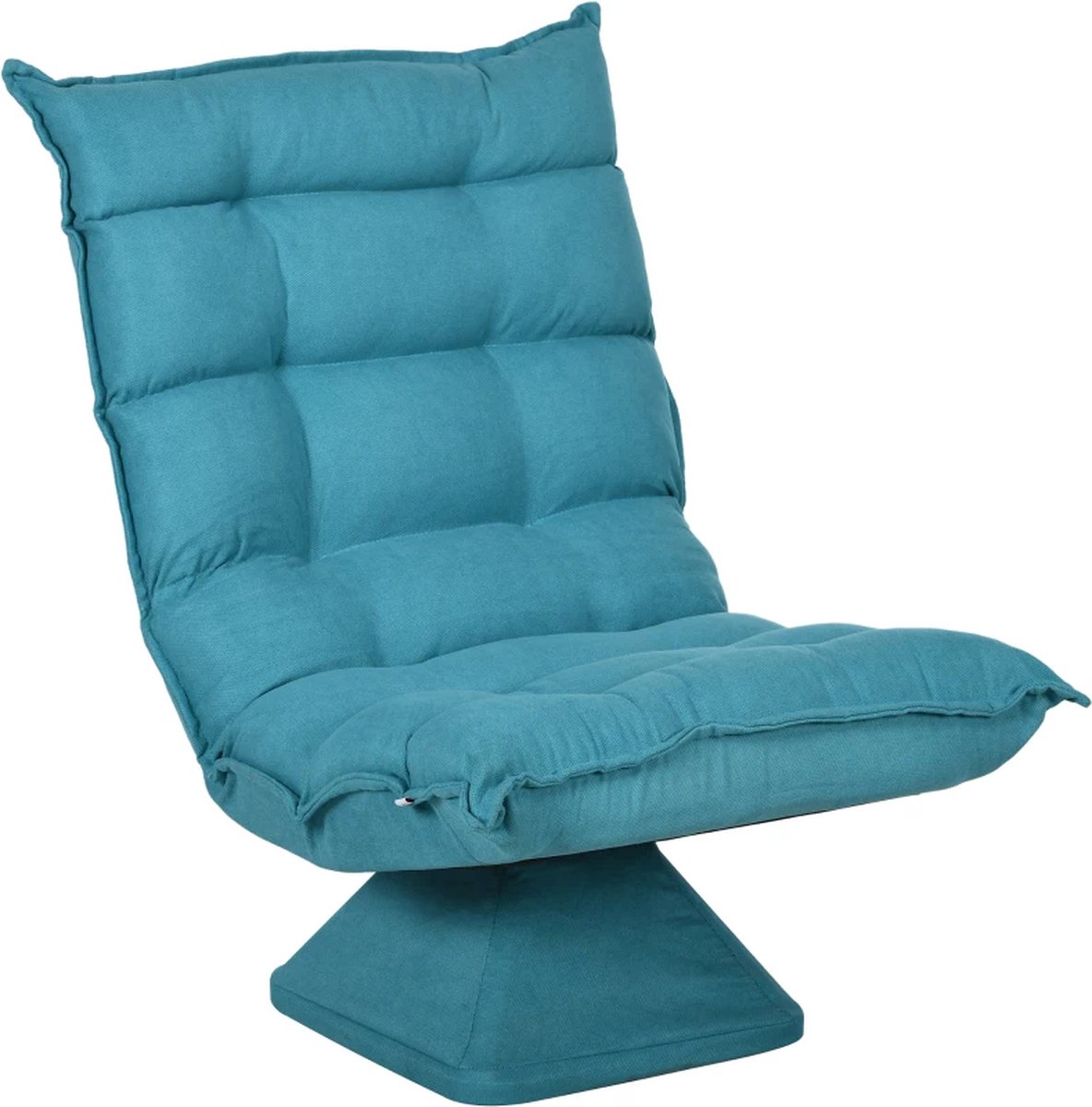 Fauteuil - Relaxzetel - Relaxstoel - Relaxfauteuil - Stoel - Voor één Persoon - Blauw