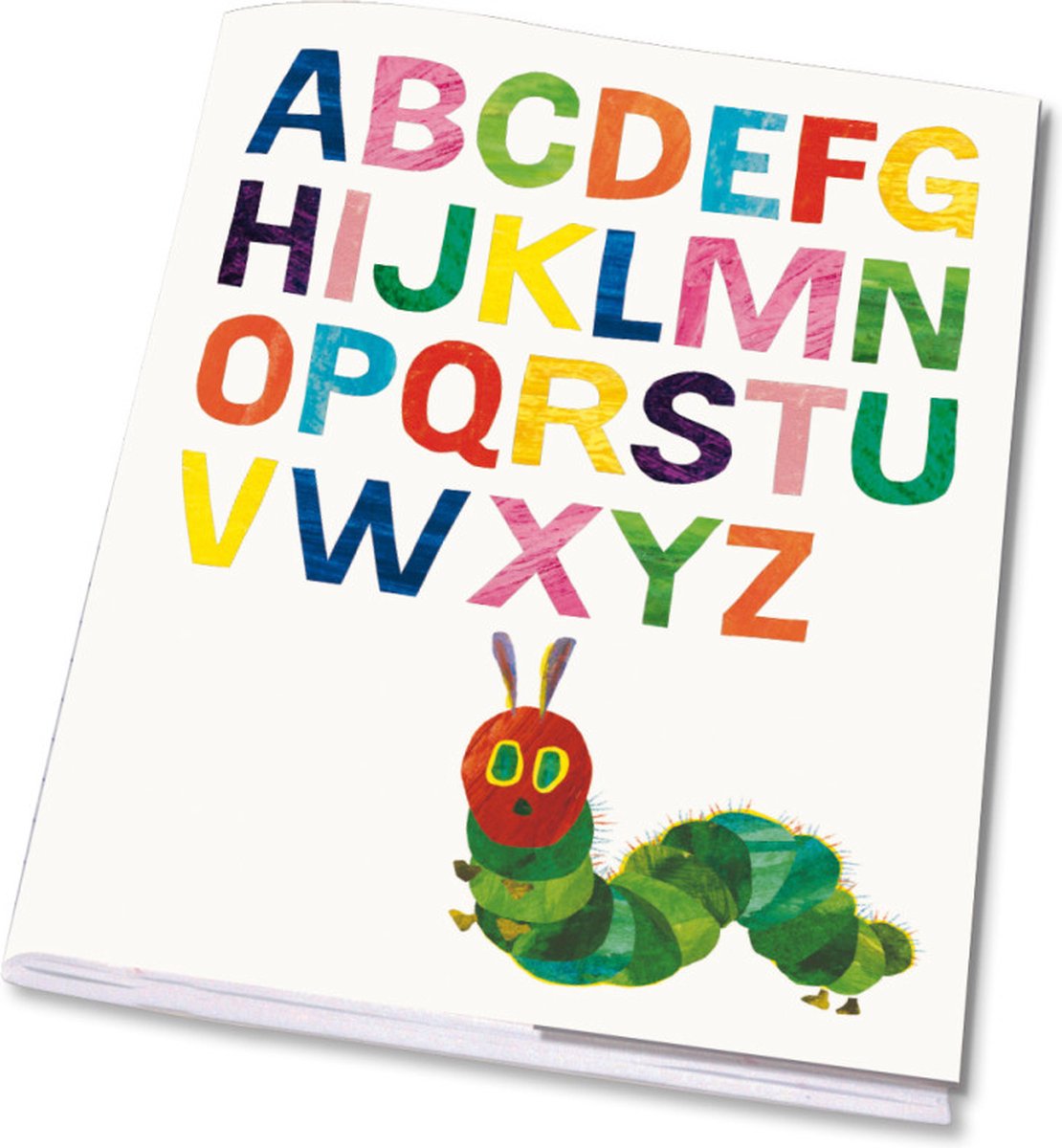 Bekking & Blitz A5 Schrift Alfabet, The very hungry caterpillar, Eric Carle