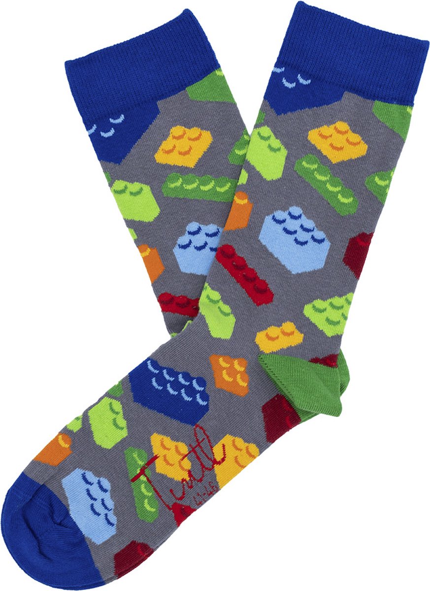 Tintl socks unisex sokken | Play - Bricks (maat 36-40)
