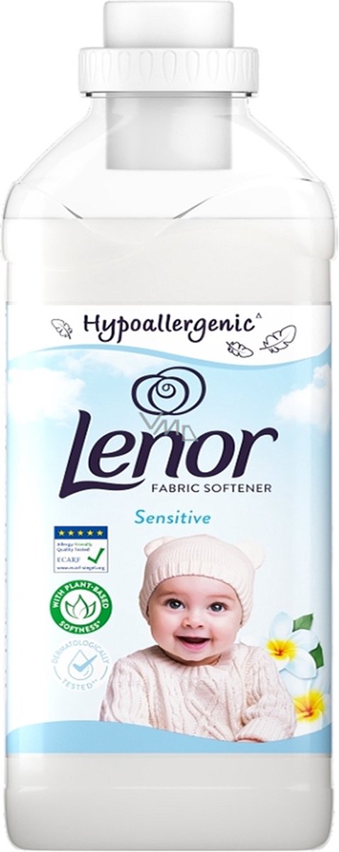 Goedkoopste Lenor - Sensitive - Hypoallergenic - Wasverzachter - 850ml - 34 Wasbeurten