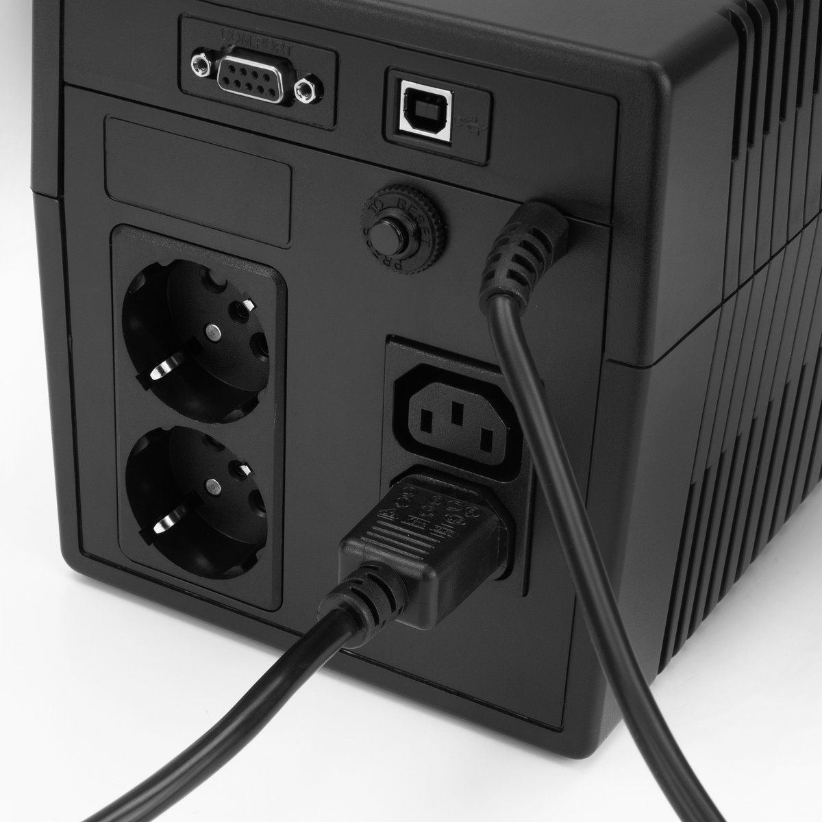 Câble D’alimentation C14 Vers C15 Coudé - Rallonge Pour Switch Réseau, Onduleur, Appareils Chauds