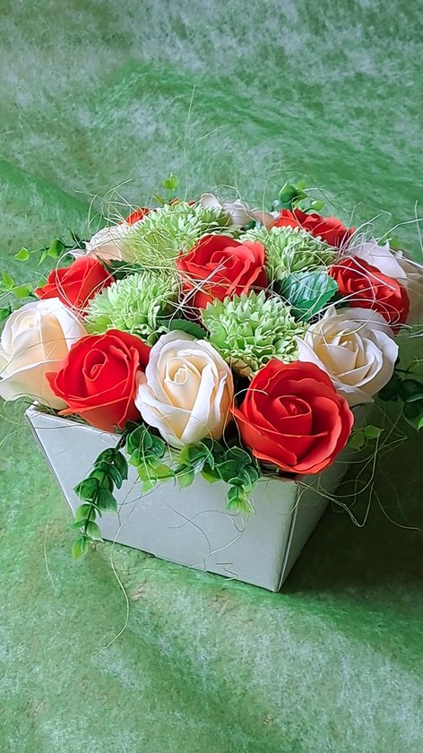 RePaLy Bouquet De Roses Scintillantes Artificielles - Fleurs Brillantes Pour Bricolage, Cadeau D'Amour Avec Paillettes (Bleu, 30 Pièces