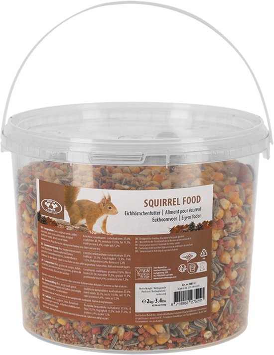 Esschert Design - Eekhoornvoer 2,0 kg in emmer