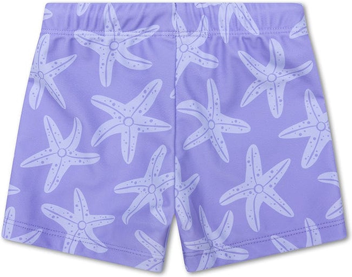 Swim Essentials Zwemboxer/Zwembroek Jongens - UV Zwemkleding Jongens - Lila Sea Star — afbeelding 3