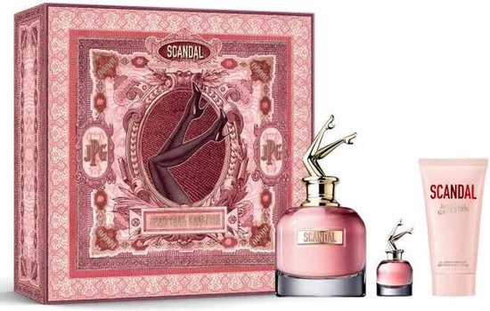 Jean Paul Gaultier Scandal Set Eau de Parfum 80ml+Edp 6ml+body lotion 75ml