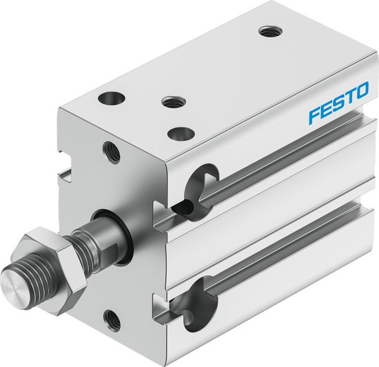 Heschen Pneumatic Slim Air Cylinder, MAL 25-125, PT1/8 Port, 25mm Bore, 125mm Stroke, Double Acting
