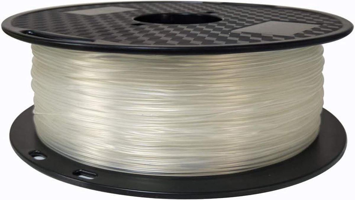 Flexibele TPU Filament Transparant 1.75mm 1KG - Hoge Hardheid - FDM 3D Printing Materiaal